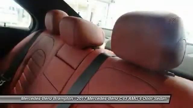2017 Mercedes-Benz C43 AMG Brampton ON 17MB849 смотреть онлайн