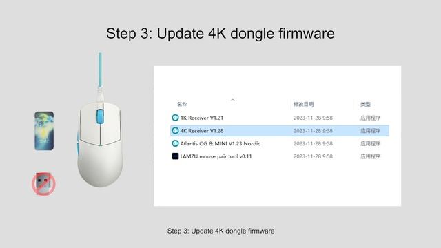How to use LAMZU firmware tools to do updates and pairing for 4K mouse? смотреть онлайн