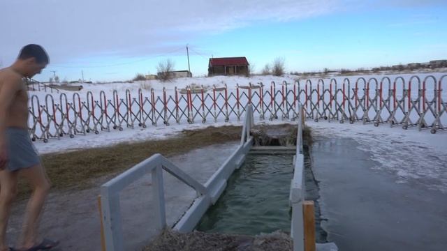 Крещенская купель Экибастуза