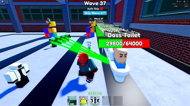 ✨ОБЗОР НА НОВОГО ЮНИТА GREEN LASER CAMERAMAN в Toilet Tower Defense! смотреть онлайн