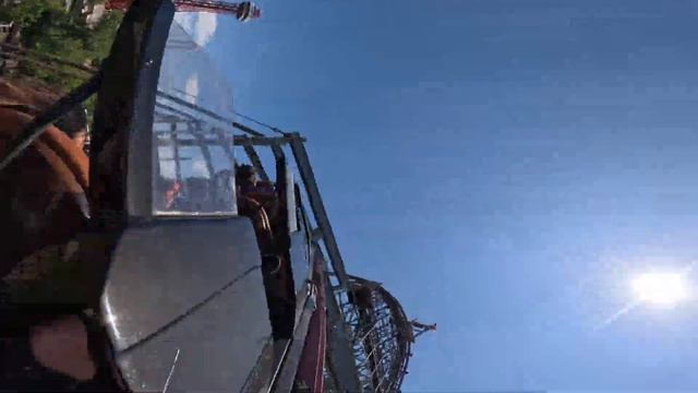 New Texas Giant 5K Back Seat (warmed up) POV Six Flags Over Texas смотреть онлайн