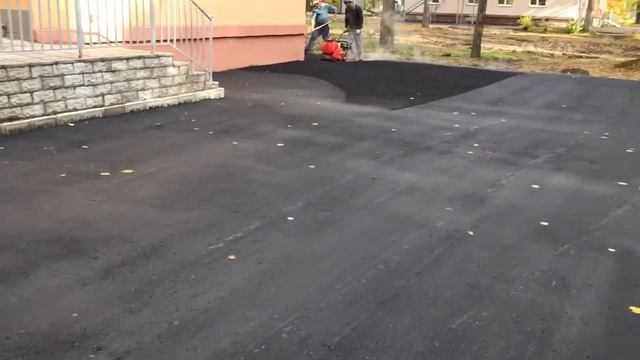 Асфальтирование территорий смотреть онлайн