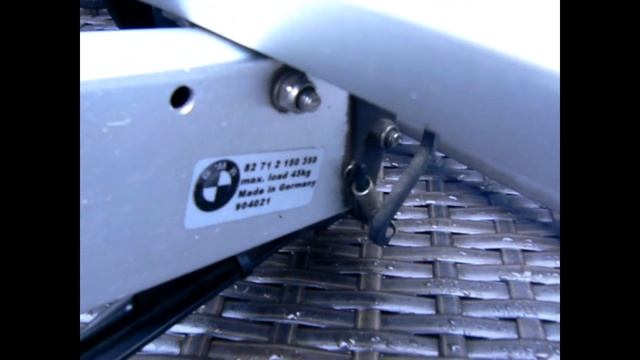 BMW X1 - X6 Bike Carrier Rack OEM 82712150350 With Rear Bike Rack Preparation смотреть онлайн