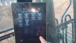 открываем сервисное меню экскаваторе  SANY