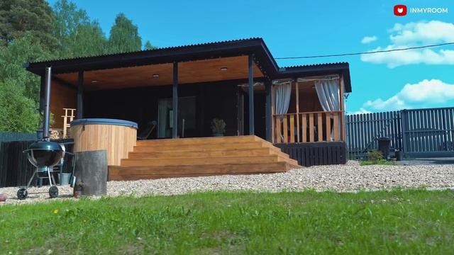 МИНИ ДОМ ИЗ БЫТОВКИ | ДАЧА СВОИМИ РУКАМИ | ДИЗАЙН НЕБОЛЬШОГО ДОМИКА