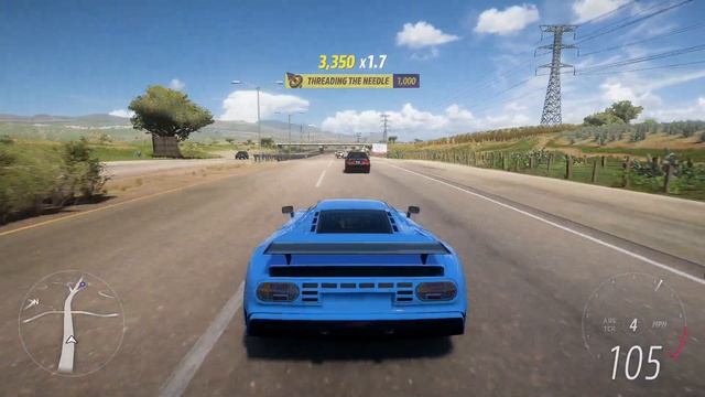 Forza Horizon 5 - Bugatti EB110 SS 1992 | FH5 Free Roam Gameplay смотреть онлайн