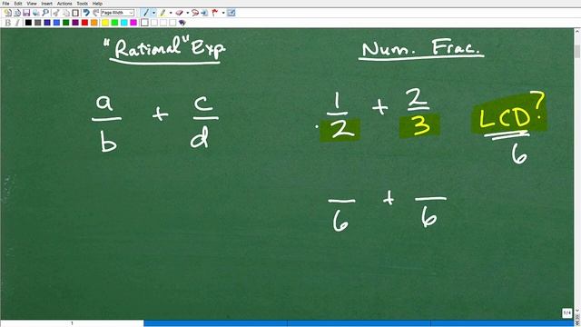 a/b + c/d = ? Let’s practice adding variable fractions step-by-step…. смотреть онлайн