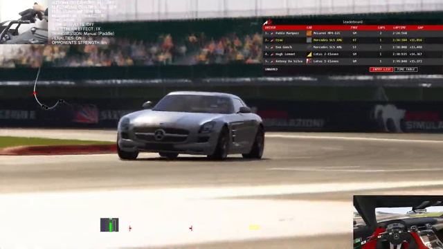 【Assetto Corsa】I2 #3 Race Silverstone GP Mercedes SLS AMG【HTC Vive】 смотреть онлайн