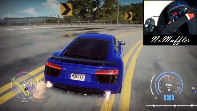 2019 Audi R8 V10 Performance | NFS HEAT | Logitech G29 Steering Wheel Gameplay смотреть онлайн