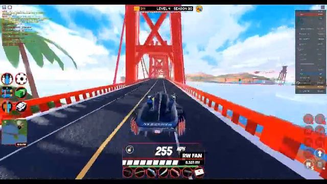 Parisian (Peugeot 9x8) speed test (Roblox Jailbreak) смотреть онлайн