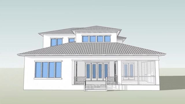 Energy Smart Home Plans - GVP - MODEL 4A смотреть онлайн