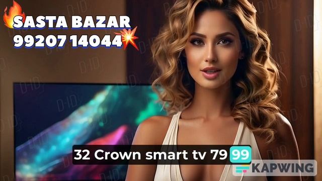 Crown smart Android led tv sale 👌👍70% 0ff #ledtv #smarttv #crowntv #crownsmarttv #sabsesastaledtv смотреть онлайн