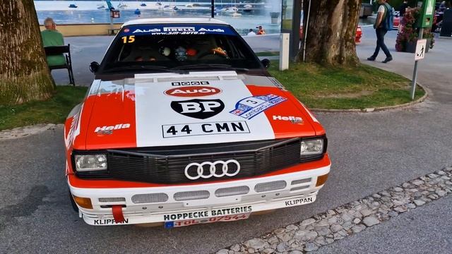 Quattrolegende 2022 - Audi Rally Quattro A2 RAC Sankt Gilgen смотреть онлайн