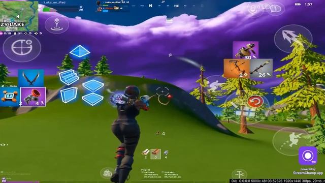 Fortnite Mobile LIVE (Cars in Fortnite *UpDate*)-iPad mini 5 смотреть онлайн
