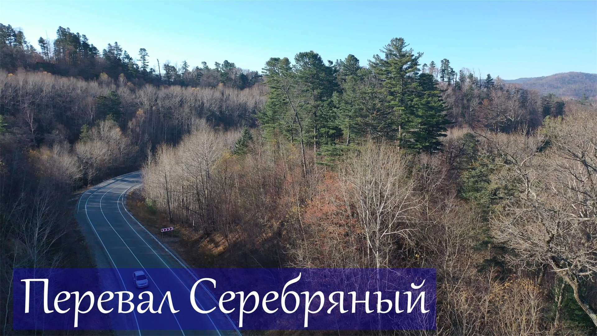 Осенний лес на перевале Серебряный, Приморский край, UHD 4K VIDEO (архив 2018 г.) смотреть онлайн