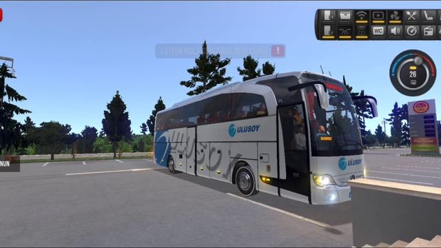 BUS SIMULATOR ULTIMATE || İZMİR-BURSA || MERCEDES BENZ TRAVEGO 15 SHD #bussimulatorultimate#busgame