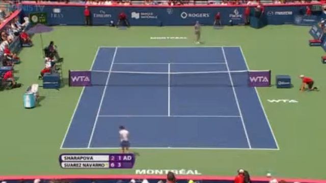 Sharapova - Carla Suarez: Goodbye Russian dolls (V3 Rogers Cup) смотреть онлайн