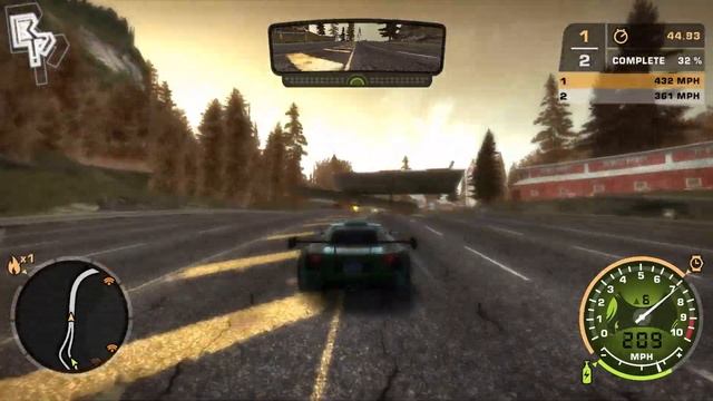 Lexus LFA V/s BMW M3 GTR GT (E46) | Blacklist_1 Race_1 | NFS Most Wanted _ ReduxV3 смотреть онлайн