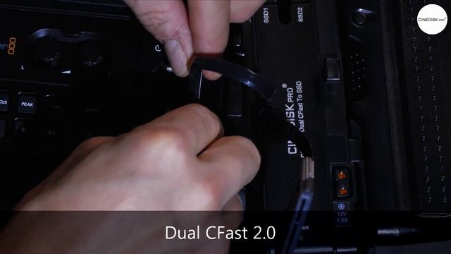 CINEDISKPRO DP-100 I URSA MINI смотреть онлайн