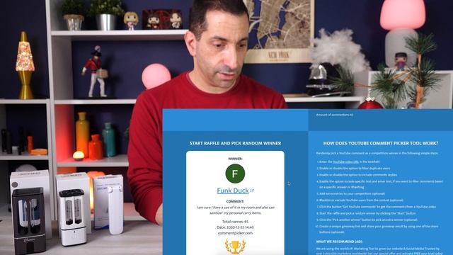 UV Cleaner Giveaway Winners!! смотреть онлайн