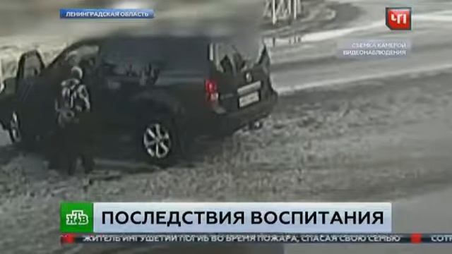 ШОК! Водитель наехал на ребенка на ДЖИПЕ! "Воспитательный наезд" смотреть онлайн
