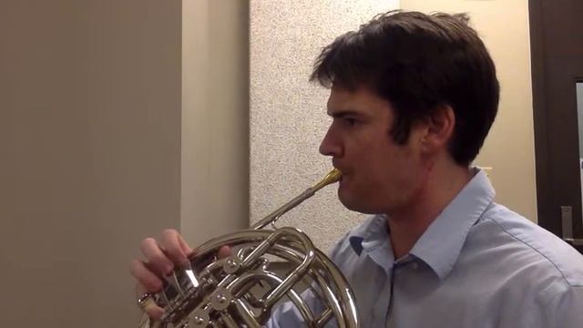 D Natural Minor Scale, French Horn (Circle of 4ths) смотреть онлайн