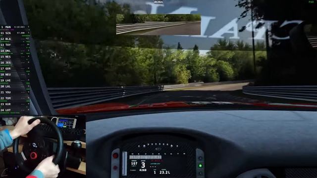 Assetto Corsa Nurburgring Nordschleife public track day Mercedes AMG SLS GT3 смотреть онлайн