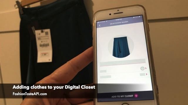 Adding clothes to a Digital Closet - FashionTasteAPI смотреть онлайн