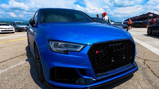 Such a Beautiful Car... Ara Blue Crystal effect Audi RS3 смотреть онлайн