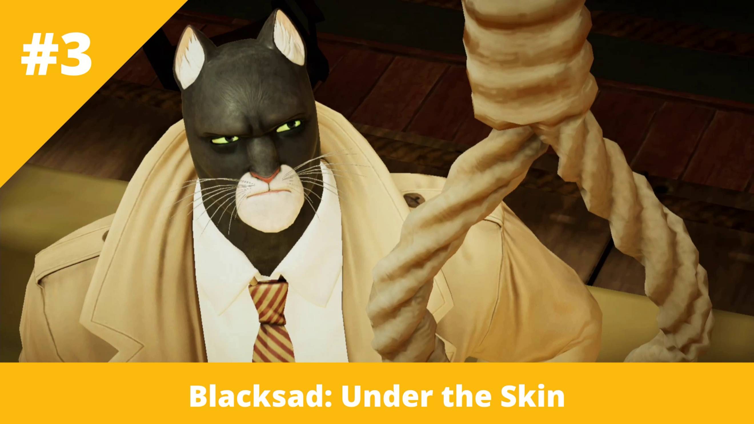 Blacksad: Under The Skin (PS4) - 3 - Блэксэд выслеживает Йеля