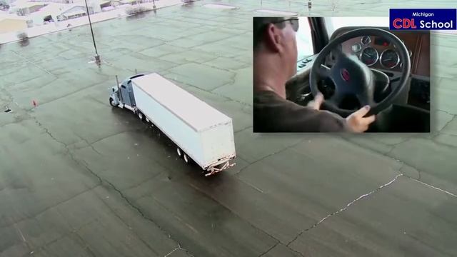 Smart CDL School. off sit Backing - Left смотреть онлайн