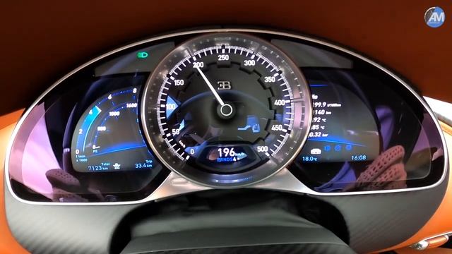 BUGATTI Chiron Super Sport - Aceleración 0 - 200 km/h 🔥 смотреть онлайн