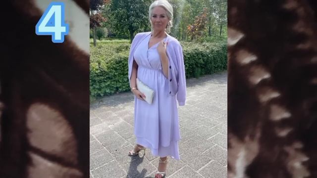 Classy Beauty Old Woman Over 60 Attractively Dressed Classy 91 || Mature Women