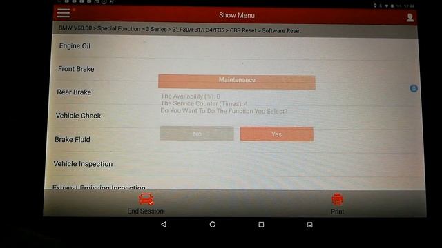 Launch x431 on a BMW смотреть онлайн