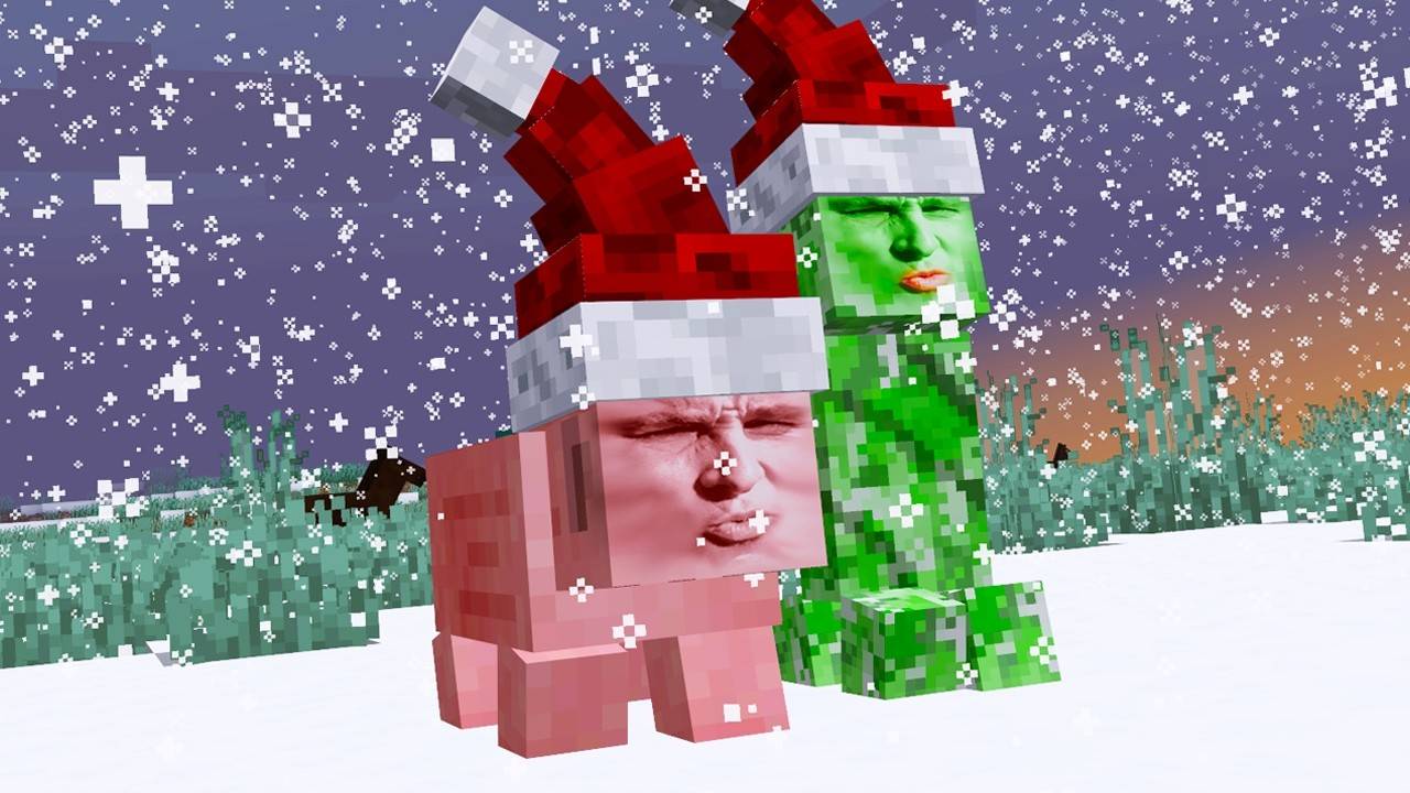 Титмаус - Сигма Крипер и Сигма Свинка! Новогодняя песня! смотреть онлайн