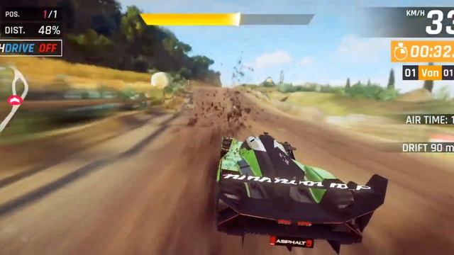 Asphalt 9 : Grand Prix Lamborghini SC63 2⭐OC Final Round 6 | Forest Heights | 01:02.750 TH смотреть онлайн