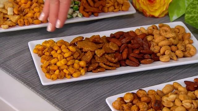 Germack 5 Mini Jars Summer Assortment of Fruit & Nut Mix on QVC смотреть онлайн