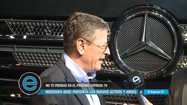 CLIP ADELANTO MERCEDES BENZ PRESENTA ACTROS Y AROCS смотреть онлайн