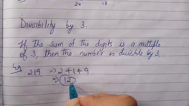 Class 6th ¶ chapter 3 ¶ Topic: Test for divisibility of number смотреть онлайн