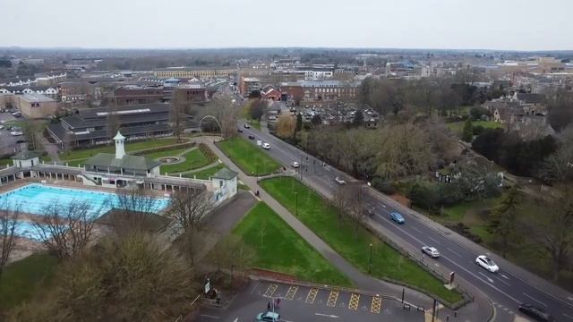 DJI Mini SE - Peterborough Embankment 23/01/2022 смотреть онлайн