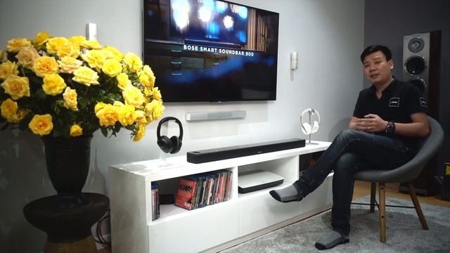 Bose Smart Soundbar 900 : Mẫu loa thanh chuẩn Dolby Atmos với chất âm sống động mạnh mẽ. смотреть онлайн