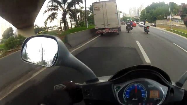 ACELERANDO A DAFRA SMART 125 HAOJUE - ALGUEM VIU A HORNET SO O CANO? смотреть онлайн