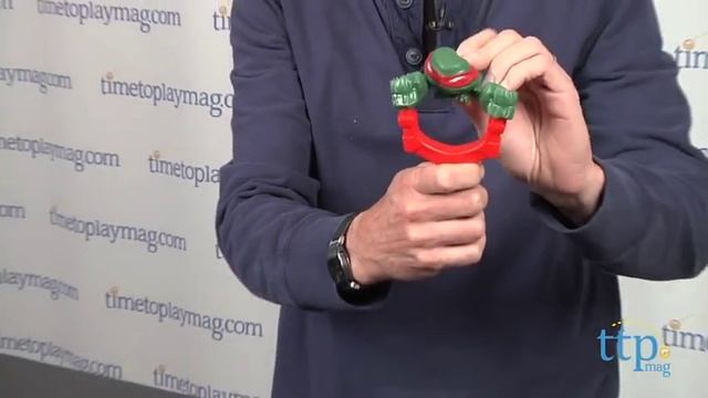 Teenage Mutant Ninja Turtles Mash'Ems Fist Flyers Raphael from Tech 4 Kids смотреть онлайн