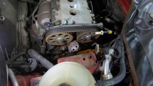 Переклейка постели распредвалов, клапанная крышка 1.8 EVO на Lada Vesta