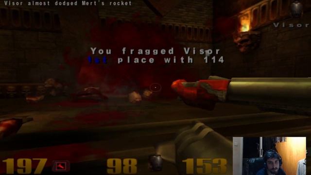 Playing Quake III Arena Skirmish Episode 4 - T1R1 vs Visor смотреть онлайн