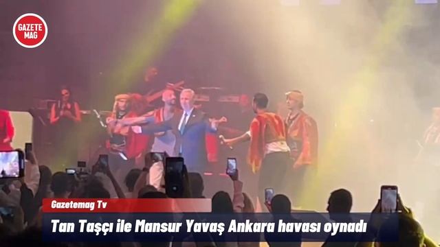 Tan Taşçı ile Mansur Yavaş seymenler eşliğinde Ankara havası oynadı смотреть онлайн