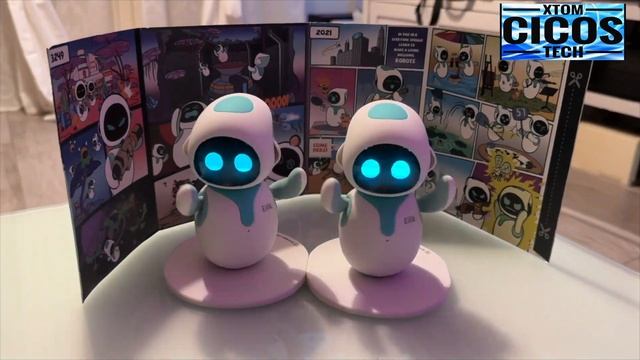 EILIK VS COZMO & VECTOR - SMART ROBOT DANCE BATTLE - 4K 60p