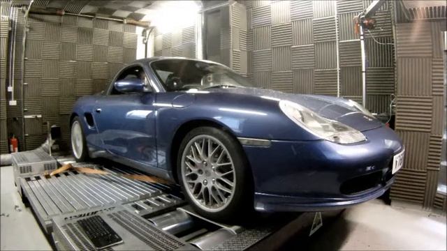 Porsche Boxter On the Dyno at Motorsport Developments In Blackpool Lancashire смотреть онлайн