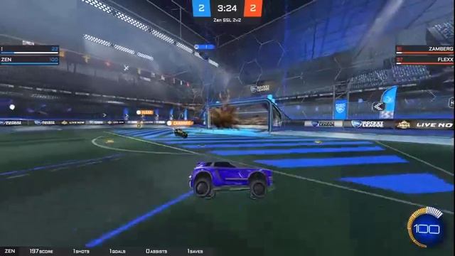 Гончики ZEN в Rocket League: Как выиграть гонку, не выходя из игры! 🏎️⚽ смотреть онлайн