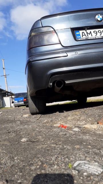 BMW e39 540i 4.4 exhaust прямоточный выхлоп смотреть онлайн